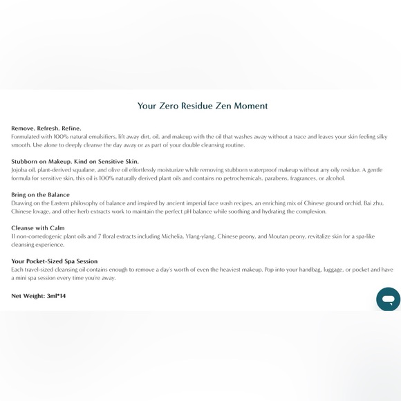 FLORASIS🌸Cleansing Oil 3ml x 14 capsules✨ - Picture 6 of 7